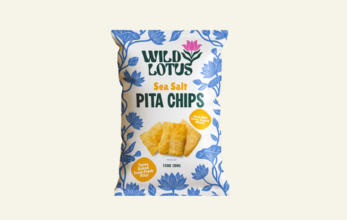Wild Lotus Sea Salt Pita Chips