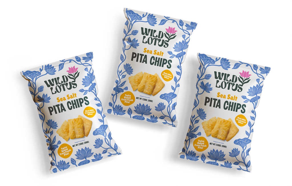 Wild Lotus Sea Salt Pita Chips