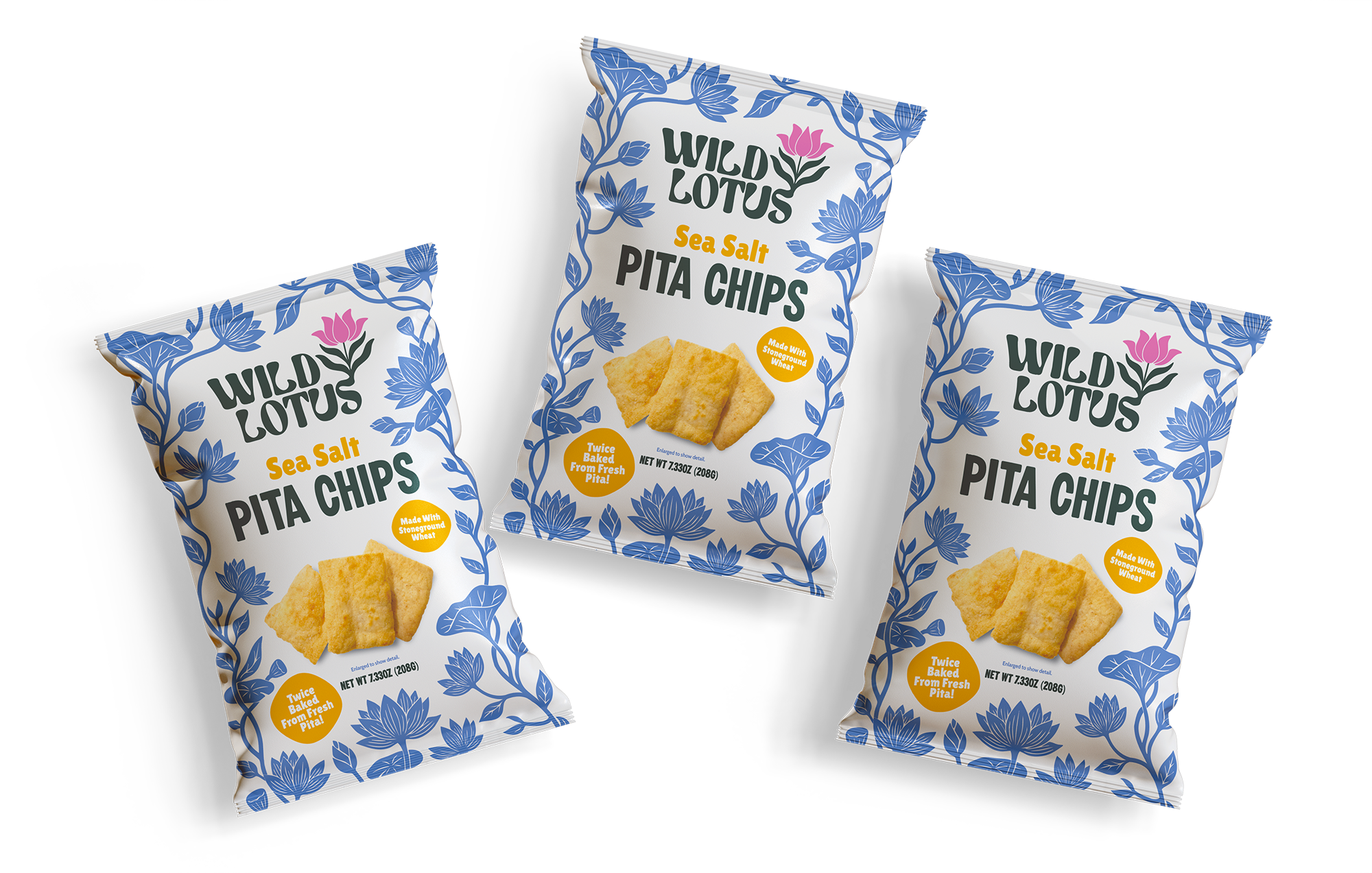 Wild Lotus Sea Salt Pita Chips