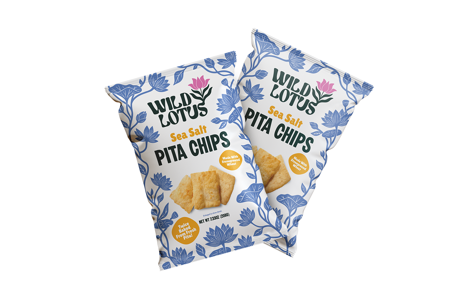 Wild Lotus Sea Salt Pita Chips