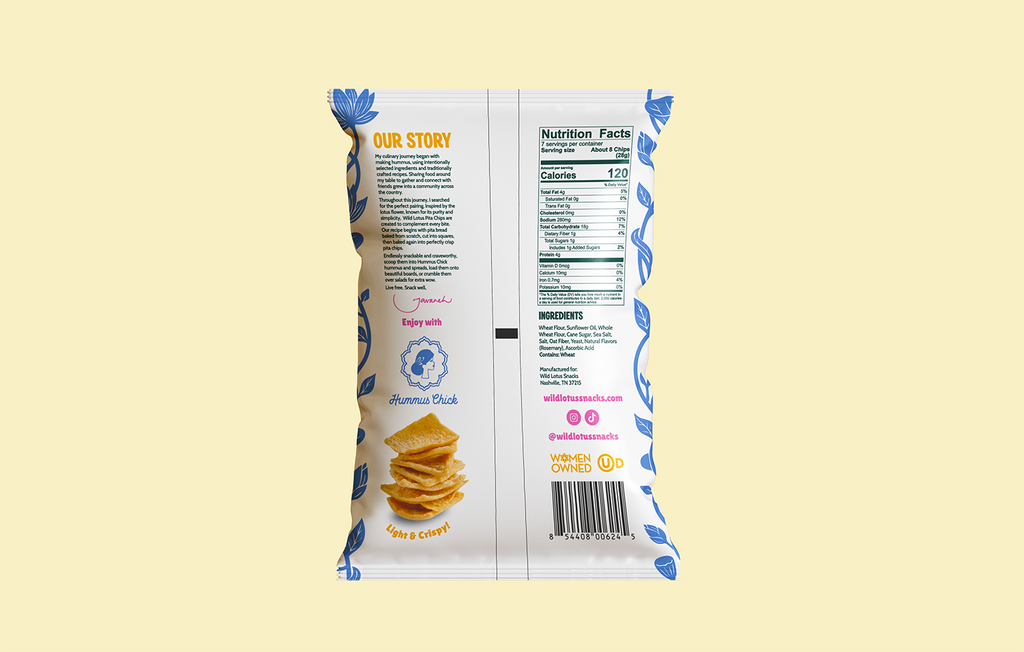 Wild Lotus Sea Salt Pita Chips